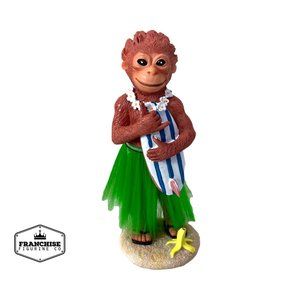 Dashboard Hula Monkey Car Bobblehead Figurine